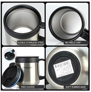 Pinkah 340 ml  & 460 ml 304 Stainless Steel Thermos Mugs