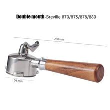 Load image into Gallery viewer, 54mm Coffee Bottomless Portafilter for Breville 870/875/878/880 Filter Basket