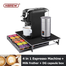 Load image into Gallery viewer, HiBREW Coffee Machine 19Bar 4in1 Multiple Capsule Expresso Cafetera Dolce Milk&amp;Nexpresso Capsule ESEpod Ground Coffee Pod H2|Coffee Makers|