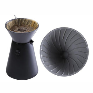V60 Drip Coffee Filter Cup Sharing Pot Hand made Ceramics Coffee Pot Set Household  Appliance Coffeeware|Coffee Pots|
