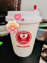 Load image into Gallery viewer, Printing Own Logo On Your Cup ( Double Wall Paper Cup &amp; White Lids )