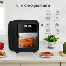Load image into Gallery viewer, BioloMix 8 in 1 Multifunctional 7L Digital Air Fryer Oven, Dehydrator, Convection Oven, Touch Screen Presets Fry, Roast&amp; Bake|Air Fryers|