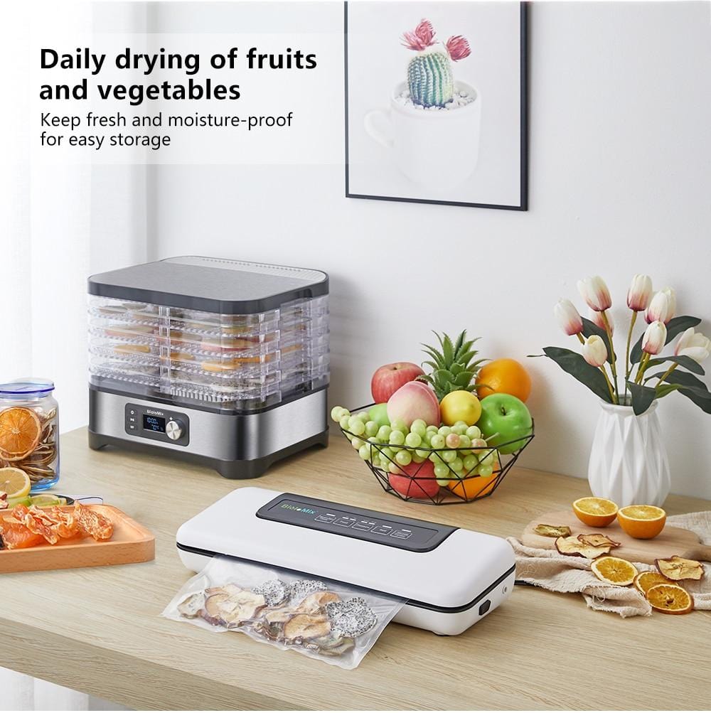 OSTBA Food Dehydrator, 5 BPA-Free Trays, Fruit Vegetables Jerky