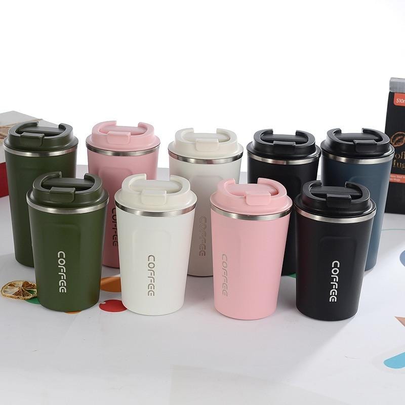 500ML Thermos Mug Coffee Cup with Lid Thermocup Seal Stainless Steel Vacuum  Flasks Thermoses Thermo Mug for Car My Water Bottle – the best products in  the Joom Geek online store