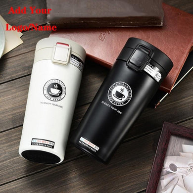 Travel Coffee Mug Stainless Steel Thermos Tumbler Cups Vacuum Flask thermo Water Bottle Tea Mug Thermocup|Vacuum Flasks & Thermoses|