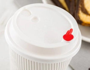 Printing Own Logo On Your Cup ( Double Wall Paper Cup & White Lids )