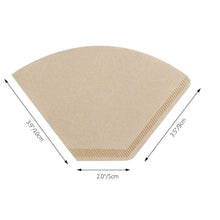 Load image into Gallery viewer, Eco friendly Unbleached Original Wooden Hand Drip Paper Coffee Brewer Coffee Filter Bag Coffee Maker Accessories|Coffee Filters|