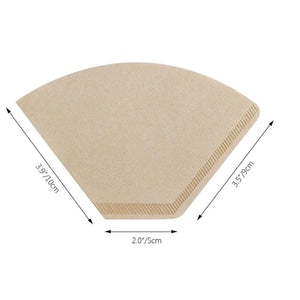 Eco friendly Unbleached Original Wooden Hand Drip Paper Coffee Brewer Coffee Filter Bag Coffee Maker Accessories|Coffee Filters|