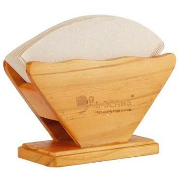 Renewable Wood Coffee Filter Paper Holder