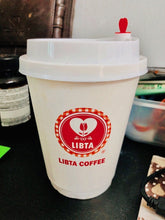 Load image into Gallery viewer, Printing Own Logo On Your Cup ( Double Wall Paper Cup &amp; White Lids )