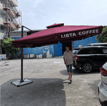 Load image into Gallery viewer, Cantilevel Parasol Malaysia / 3*3 Meter Rome Garden Umbrella