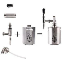 Load image into Gallery viewer, DIY Nitro Cold Brew Coffee Maker with 3.6L Mini Stainless Steel Keg Home brew coffee System Kit
