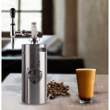 Load image into Gallery viewer, DIY Nitro Cold Brew Coffee Maker with 3.6L Mini Stainless Steel Keg Home brew coffee System Kit