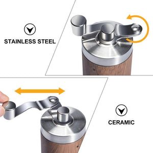 Manual Coffee Bean Hand Grinder Coffee Beans Grinding Machine Grain Mill|Manual Coffee Grinders|