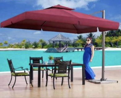 Cantilevel Parasol Malaysia / 3*3 Meter Rome Garden Umbrella