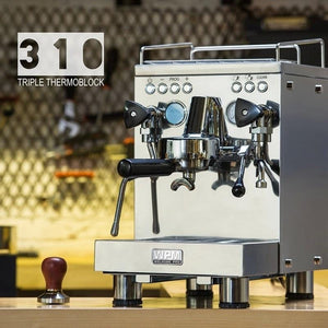 WPM Household Professional Semi automatic Coffee Machine Commercial Electric Control Double Pump Triple Heating Stainless Steel|Coffee Makers|