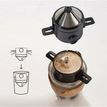 Load image into Gallery viewer, Coffee Filter Portable 304 Stainless Steel Drip Coffee