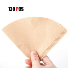 Load image into Gallery viewer, Coffee Filter V Shape Paper Cone For V60 Dripper Coffee Filters