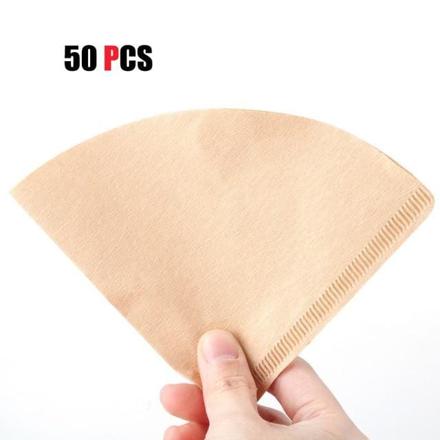 Coffee Filter V Shape Paper Cone For V60 Dripper Coffee Filters