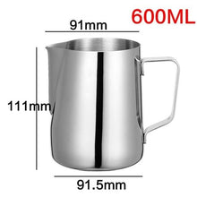 Load image into Gallery viewer, Stainless Steel Milk frothing jug Espresso Coffee Pitcher