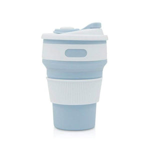 Hot Folding Silicone Cup Portable Silicone Telescopic Drinking Collapsible Coffee Cup Multi function Foldable Silica Mug Travel|Mugs|